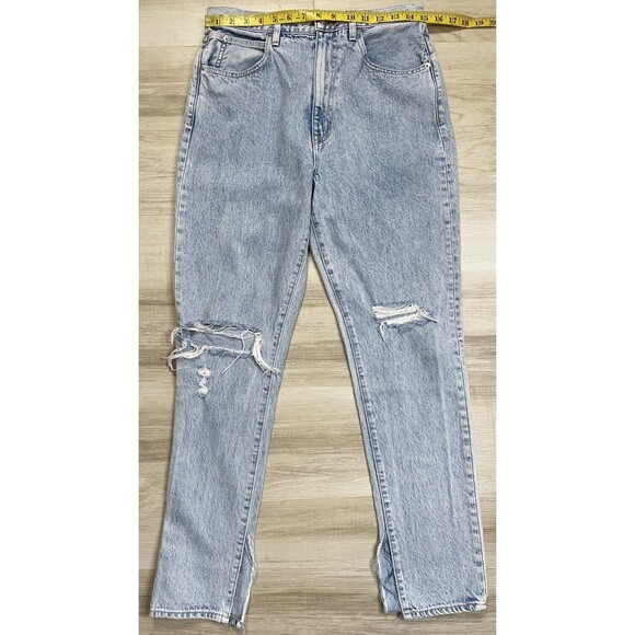 SLVRLAKE WOMEN’s DISTRESSED JEAN PANTS. Size: 29 - Picture 3 of 7